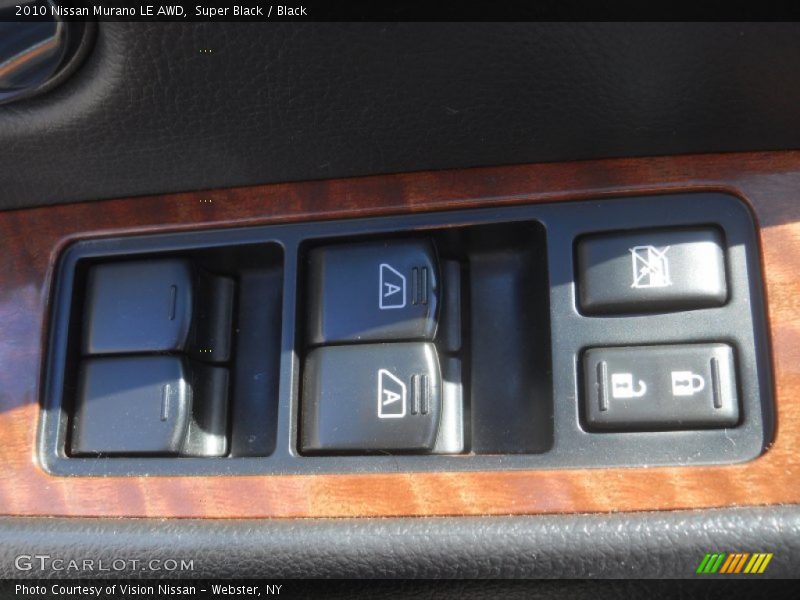 Super Black / Black 2010 Nissan Murano LE AWD