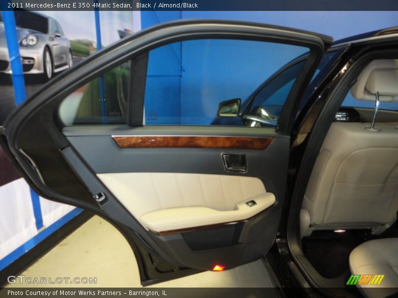 Black / Almond/Black 2011 Mercedes-Benz E 350 4Matic Sedan