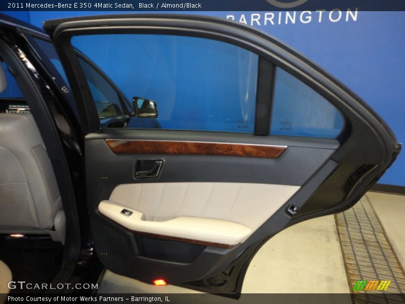 Black / Almond/Black 2011 Mercedes-Benz E 350 4Matic Sedan