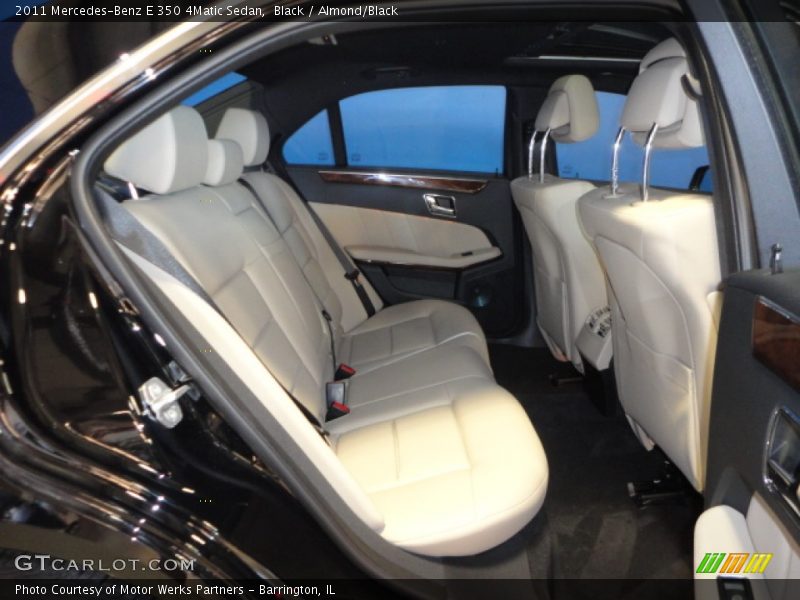 Black / Almond/Black 2011 Mercedes-Benz E 350 4Matic Sedan