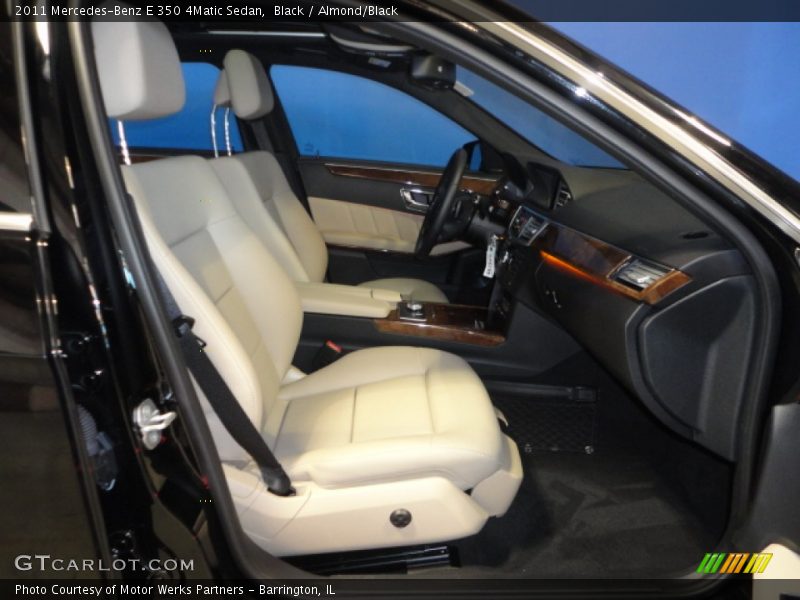 Black / Almond/Black 2011 Mercedes-Benz E 350 4Matic Sedan