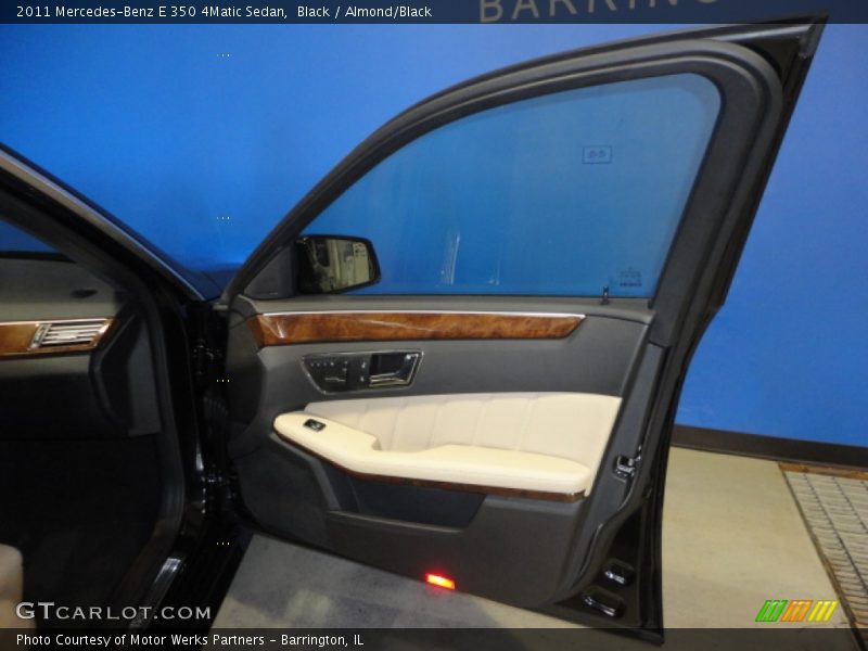 Black / Almond/Black 2011 Mercedes-Benz E 350 4Matic Sedan