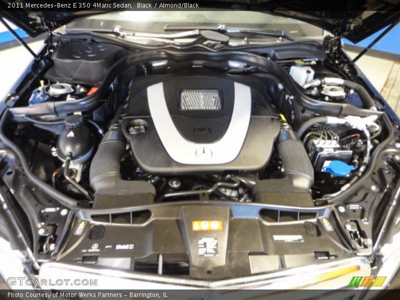 Black / Almond/Black 2011 Mercedes-Benz E 350 4Matic Sedan