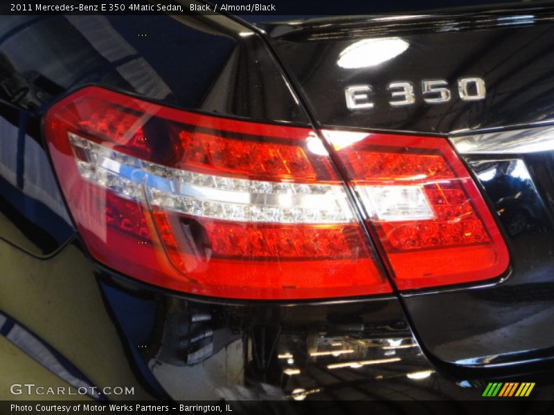 Black / Almond/Black 2011 Mercedes-Benz E 350 4Matic Sedan