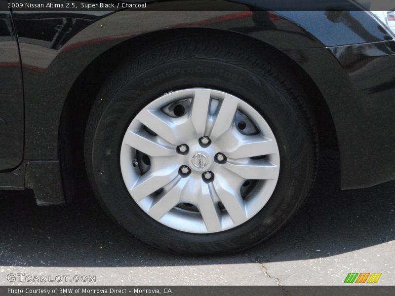 Super Black / Charcoal 2009 Nissan Altima 2.5