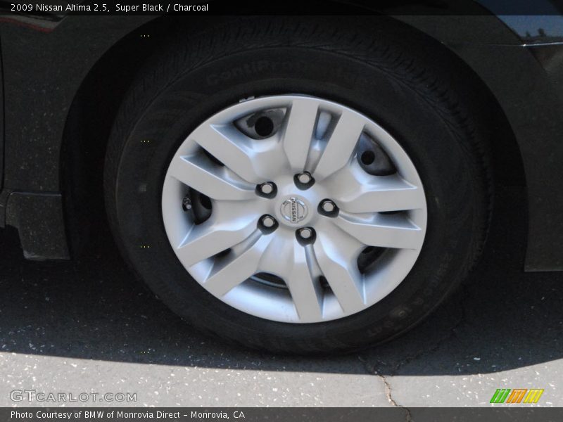 Super Black / Charcoal 2009 Nissan Altima 2.5