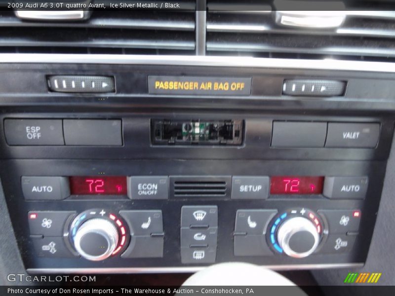 Controls of 2009 A6 3.0T quattro Avant