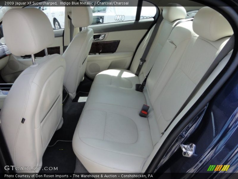 Indigo Blue Metallic / Charcoal/Charcoal 2009 Jaguar XF Supercharged