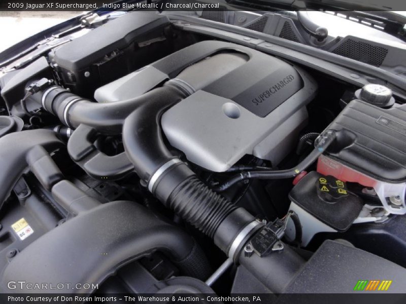  2009 XF Supercharged Engine - 4.2 Liter Supercharged DOHC 32-Valve VVT V8
