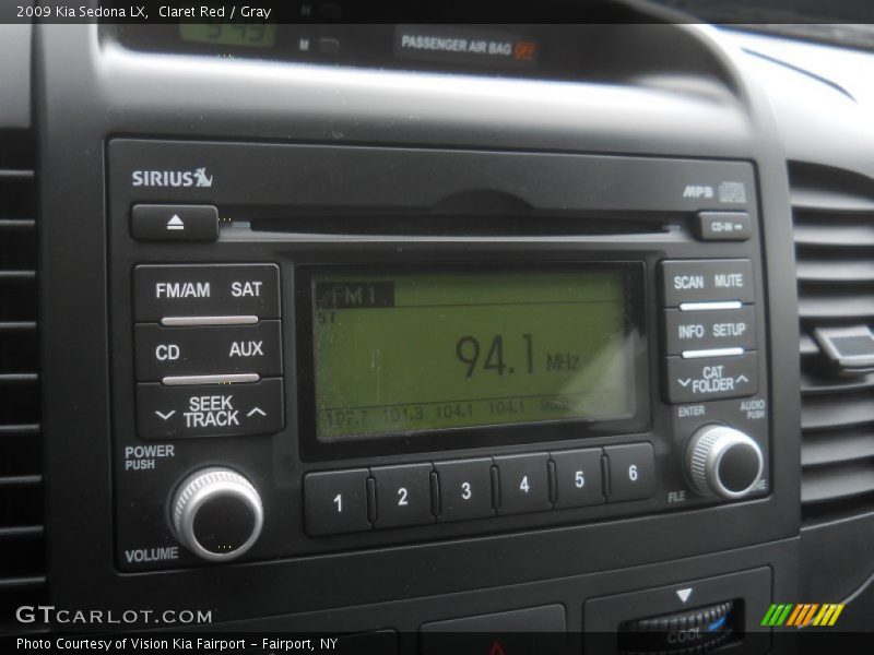 Audio System of 2009 Sedona LX