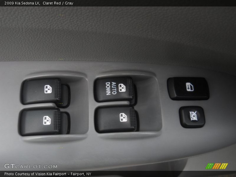 Controls of 2009 Sedona LX