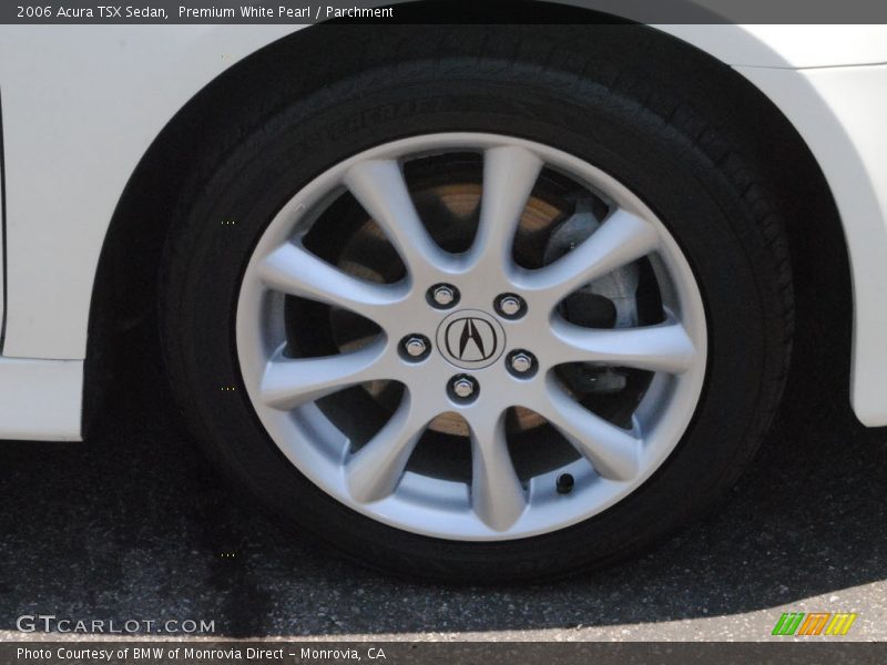 Premium White Pearl / Parchment 2006 Acura TSX Sedan