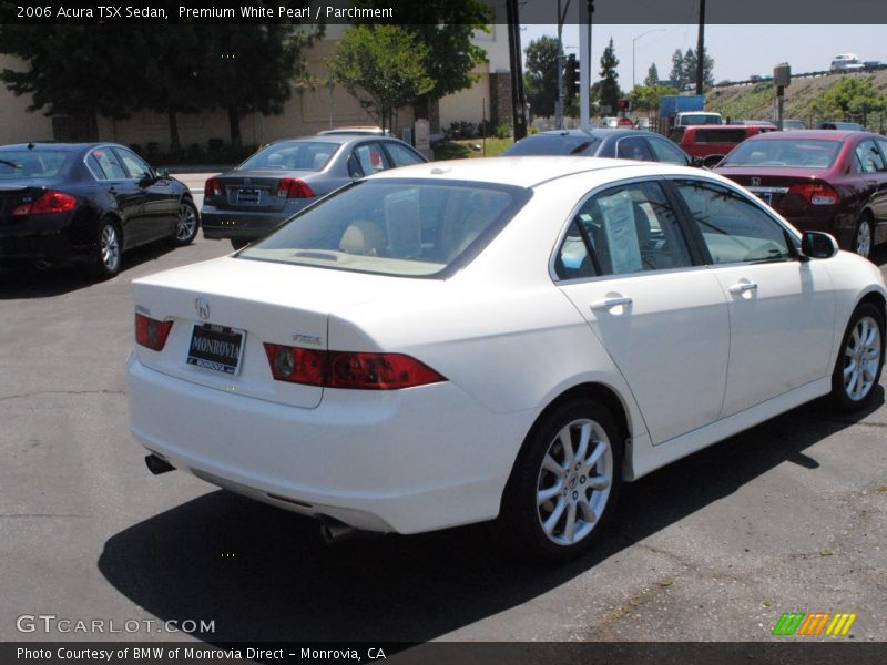 Premium White Pearl / Parchment 2006 Acura TSX Sedan
