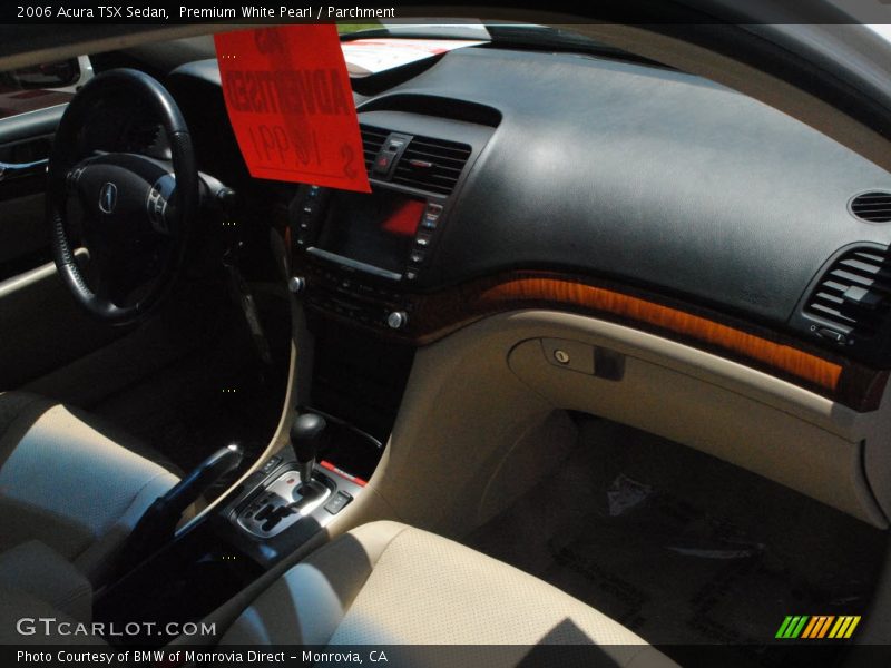 Premium White Pearl / Parchment 2006 Acura TSX Sedan