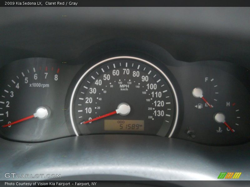  2009 Sedona LX LX Gauges