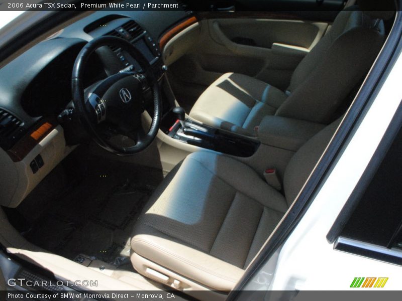 Premium White Pearl / Parchment 2006 Acura TSX Sedan