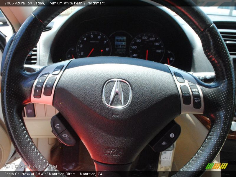 Premium White Pearl / Parchment 2006 Acura TSX Sedan