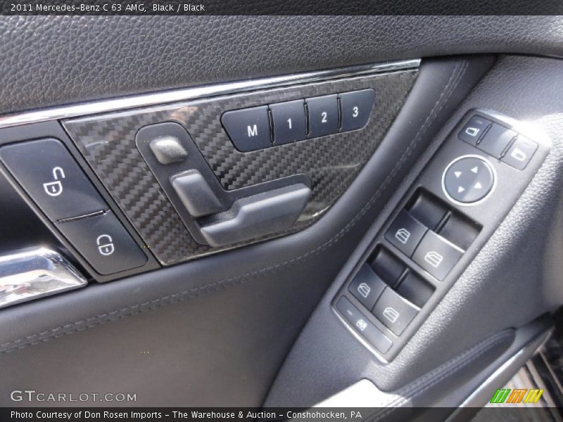 Controls of 2011 C 63 AMG