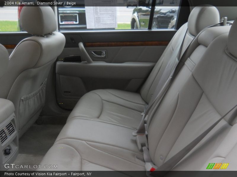 Diamond Silver / Beige 2004 Kia Amanti