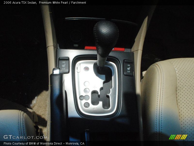 Premium White Pearl / Parchment 2006 Acura TSX Sedan