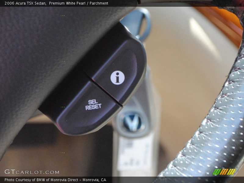 Premium White Pearl / Parchment 2006 Acura TSX Sedan