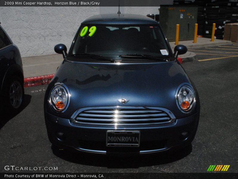 Horizon Blue / Black/Grey 2009 Mini Cooper Hardtop