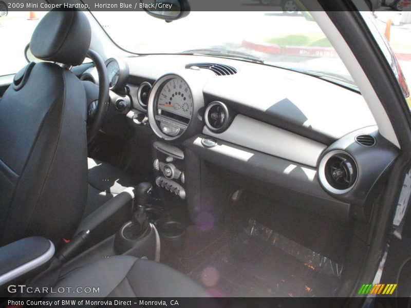 Horizon Blue / Black/Grey 2009 Mini Cooper Hardtop