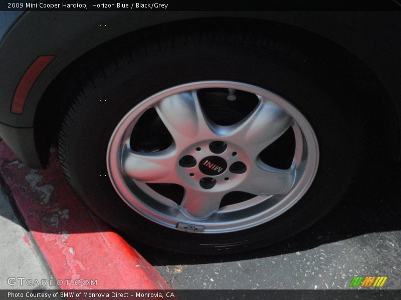 Horizon Blue / Black/Grey 2009 Mini Cooper Hardtop
