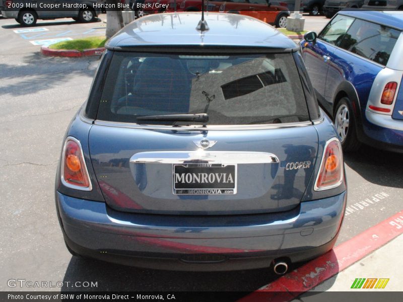 Horizon Blue / Black/Grey 2009 Mini Cooper Hardtop