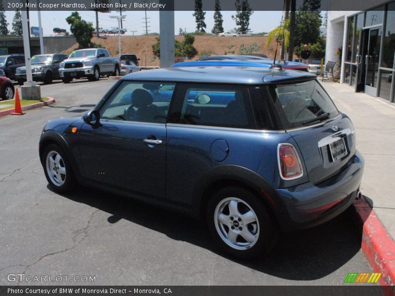 Horizon Blue / Black/Grey 2009 Mini Cooper Hardtop