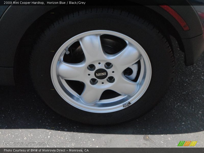 Horizon Blue / Black/Grey 2009 Mini Cooper Hardtop