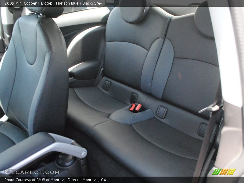 Horizon Blue / Black/Grey 2009 Mini Cooper Hardtop