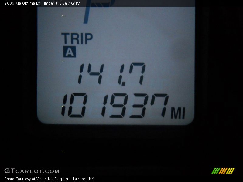 Imperial Blue / Gray 2006 Kia Optima LX