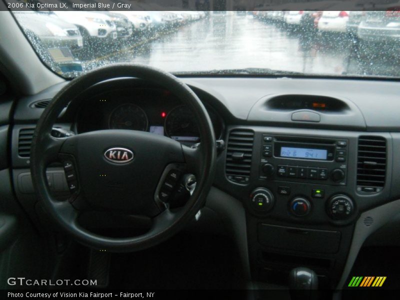 Imperial Blue / Gray 2006 Kia Optima LX