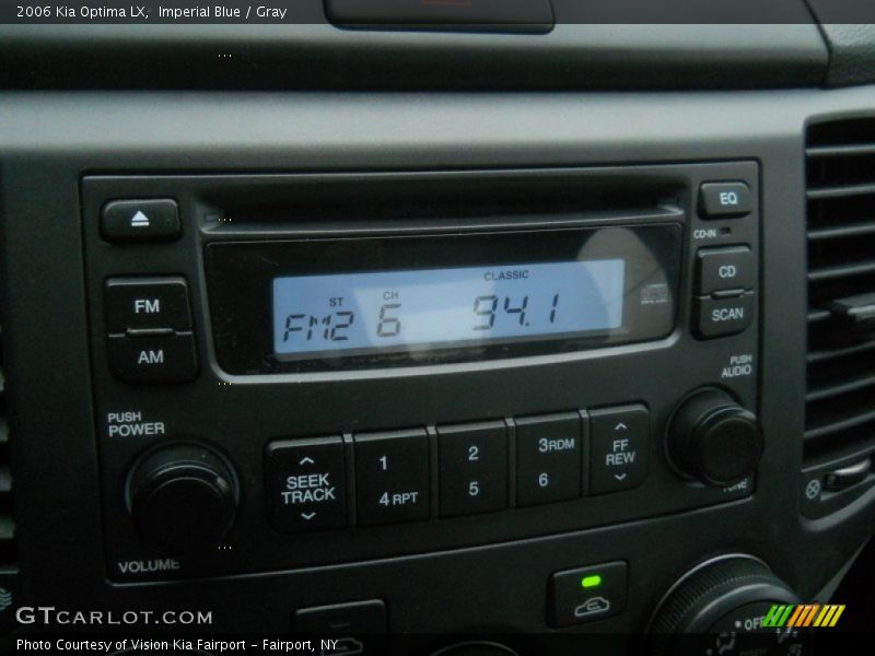 Imperial Blue / Gray 2006 Kia Optima LX