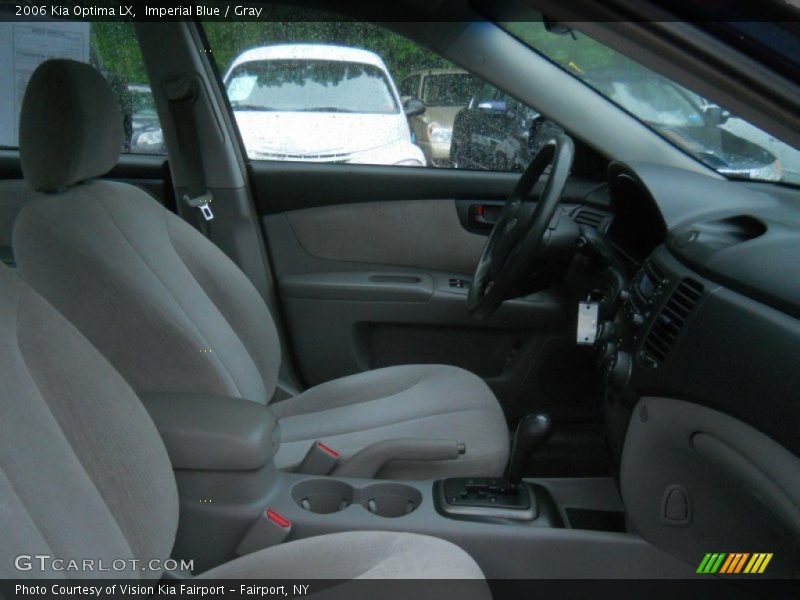 Imperial Blue / Gray 2006 Kia Optima LX