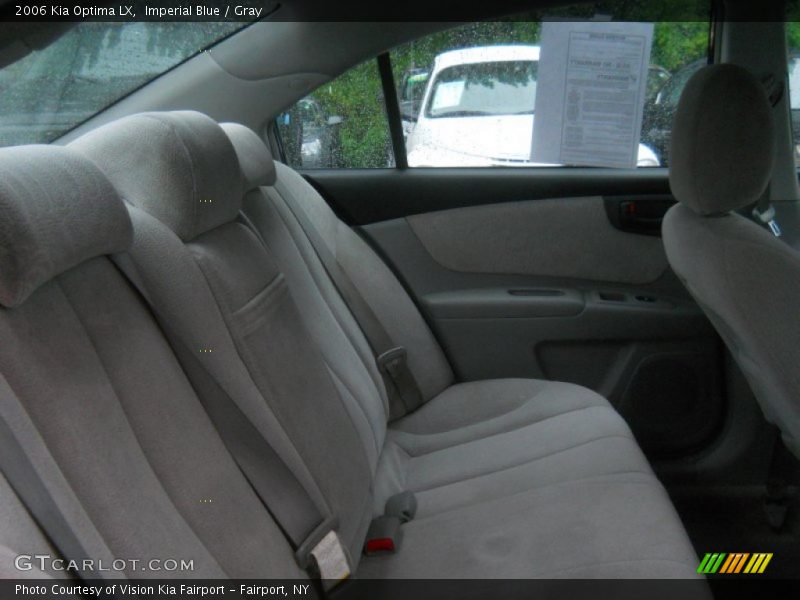 Imperial Blue / Gray 2006 Kia Optima LX