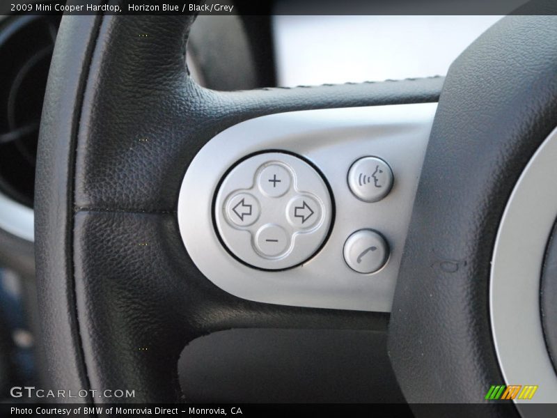 Horizon Blue / Black/Grey 2009 Mini Cooper Hardtop