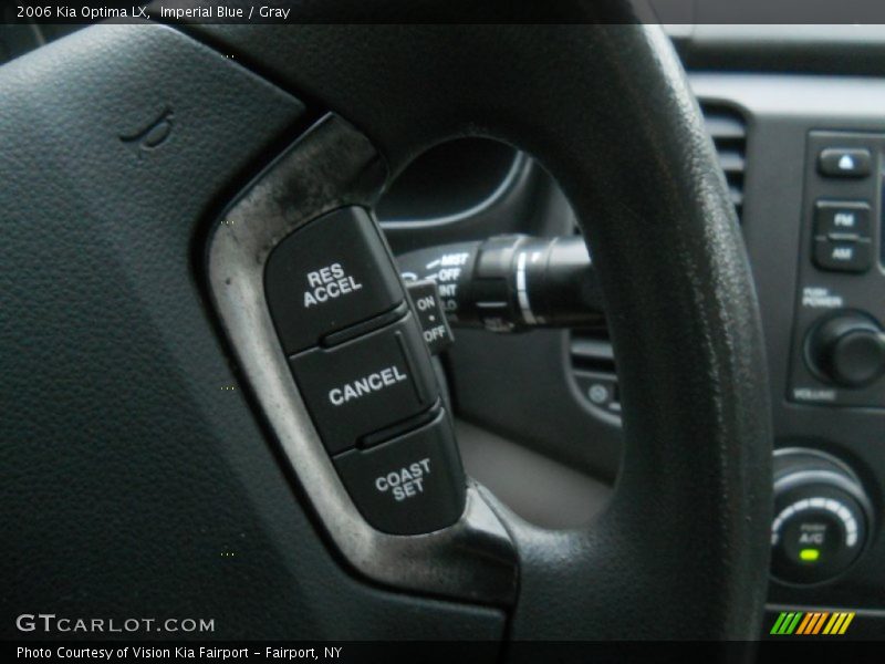 Imperial Blue / Gray 2006 Kia Optima LX