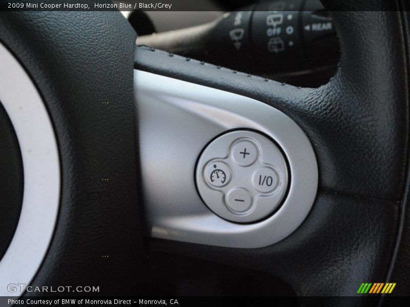 Horizon Blue / Black/Grey 2009 Mini Cooper Hardtop