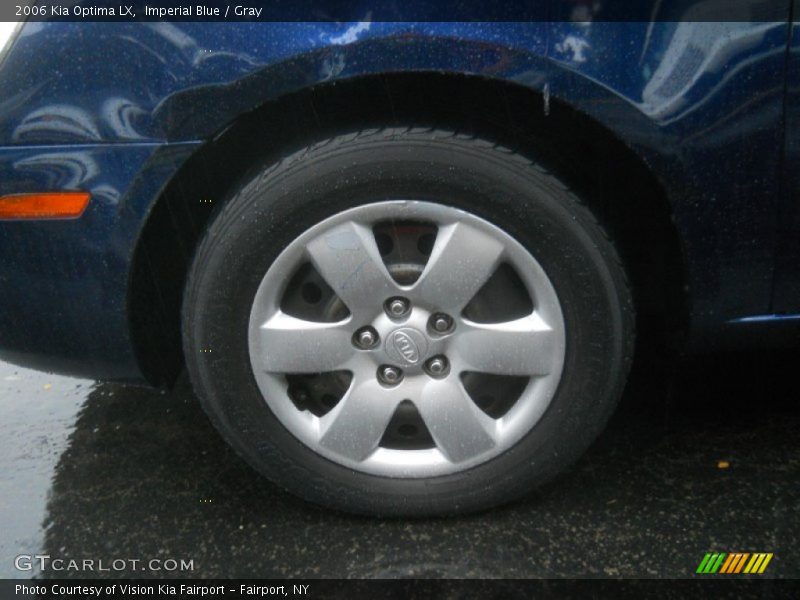 Imperial Blue / Gray 2006 Kia Optima LX