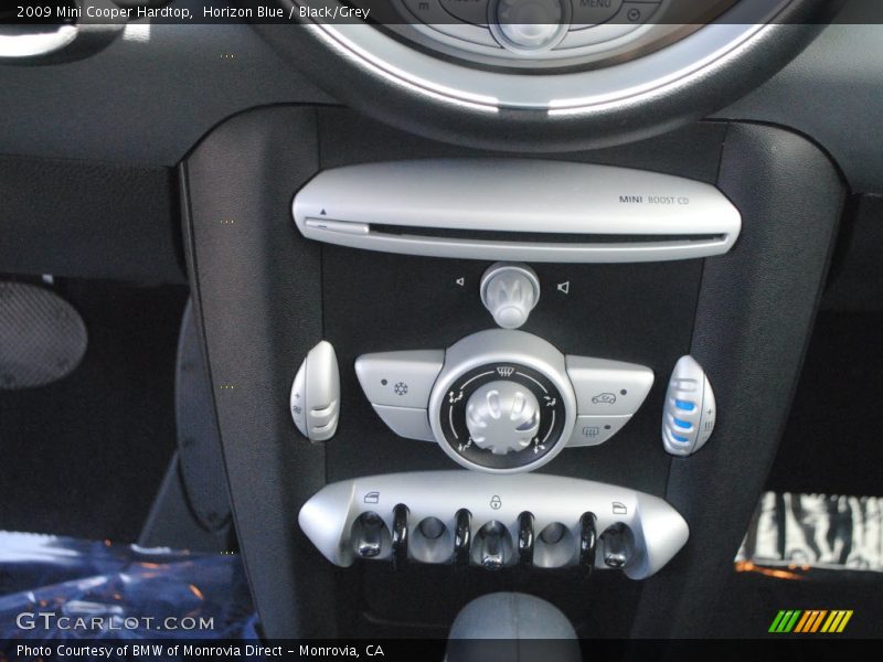 Horizon Blue / Black/Grey 2009 Mini Cooper Hardtop