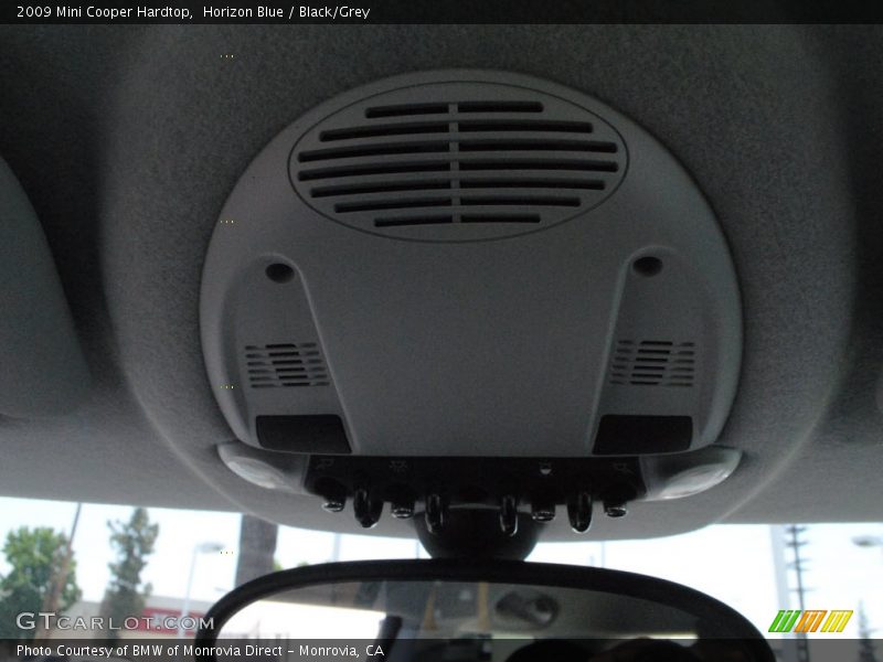 Horizon Blue / Black/Grey 2009 Mini Cooper Hardtop