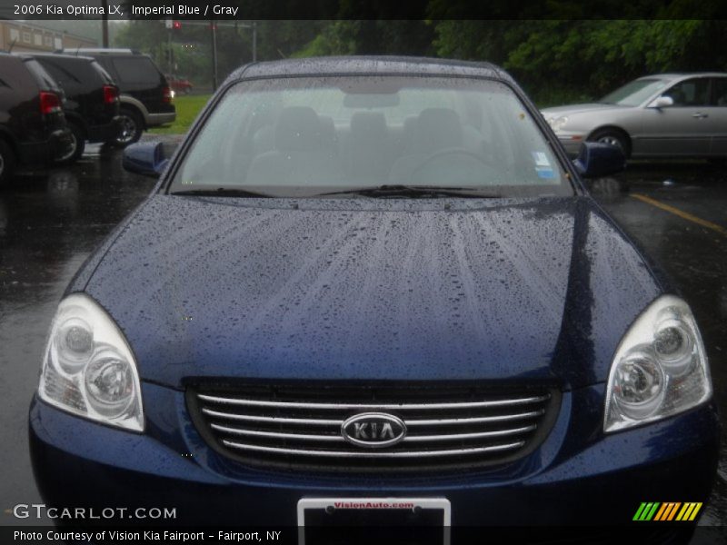 Imperial Blue / Gray 2006 Kia Optima LX