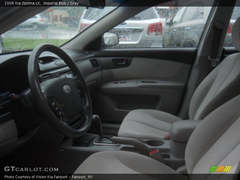 Imperial Blue / Gray 2006 Kia Optima LX