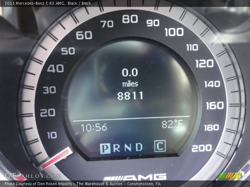  2011 C 63 AMG 63 AMG Gauges
