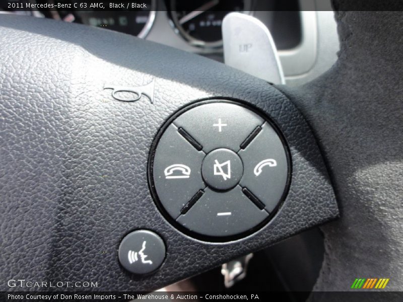 Controls of 2011 C 63 AMG