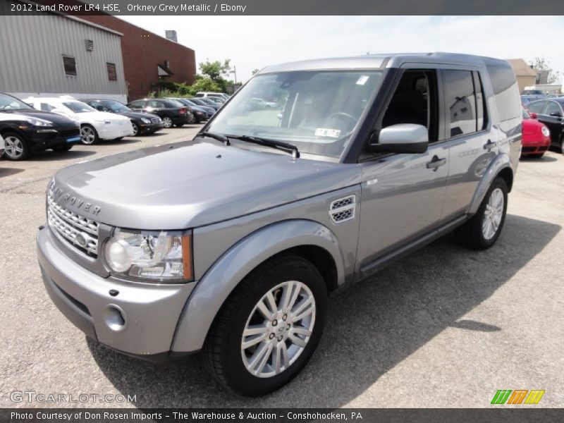 Orkney Grey Metallic / Ebony 2012 Land Rover LR4 HSE
