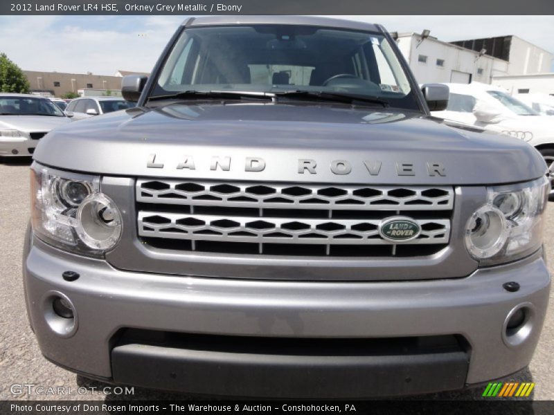 Orkney Grey Metallic / Ebony 2012 Land Rover LR4 HSE
