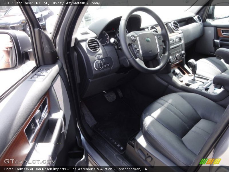 Orkney Grey Metallic / Ebony 2012 Land Rover LR4 HSE